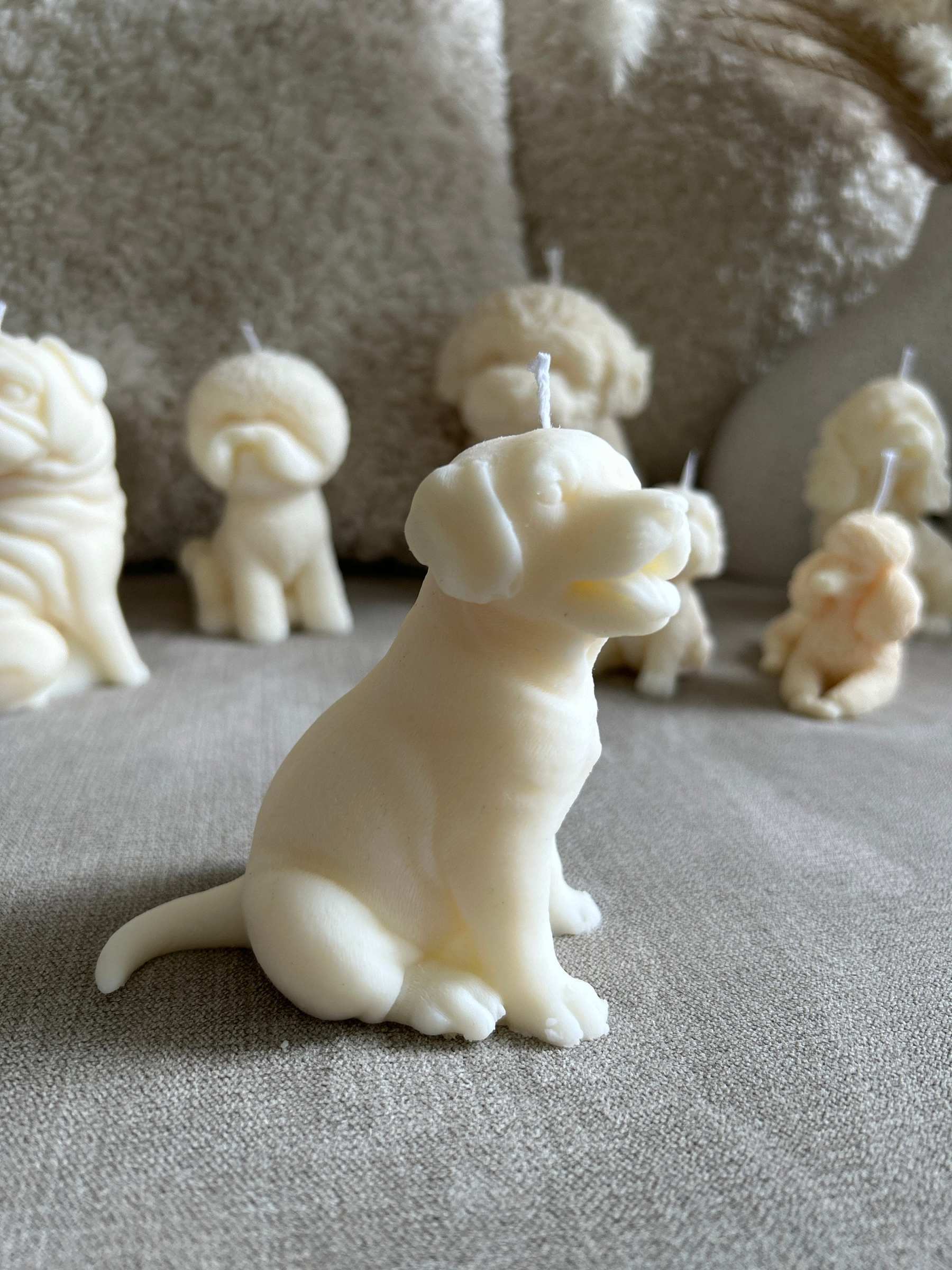 カスタムペットの形をしたパーソナライズされたクリスマスの香りのキャンドル-welikecustom-MJ