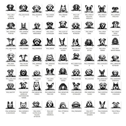 パーソナライズされたペットの頭の彫刻が施された木製ペンダント-welikecustom-MJ