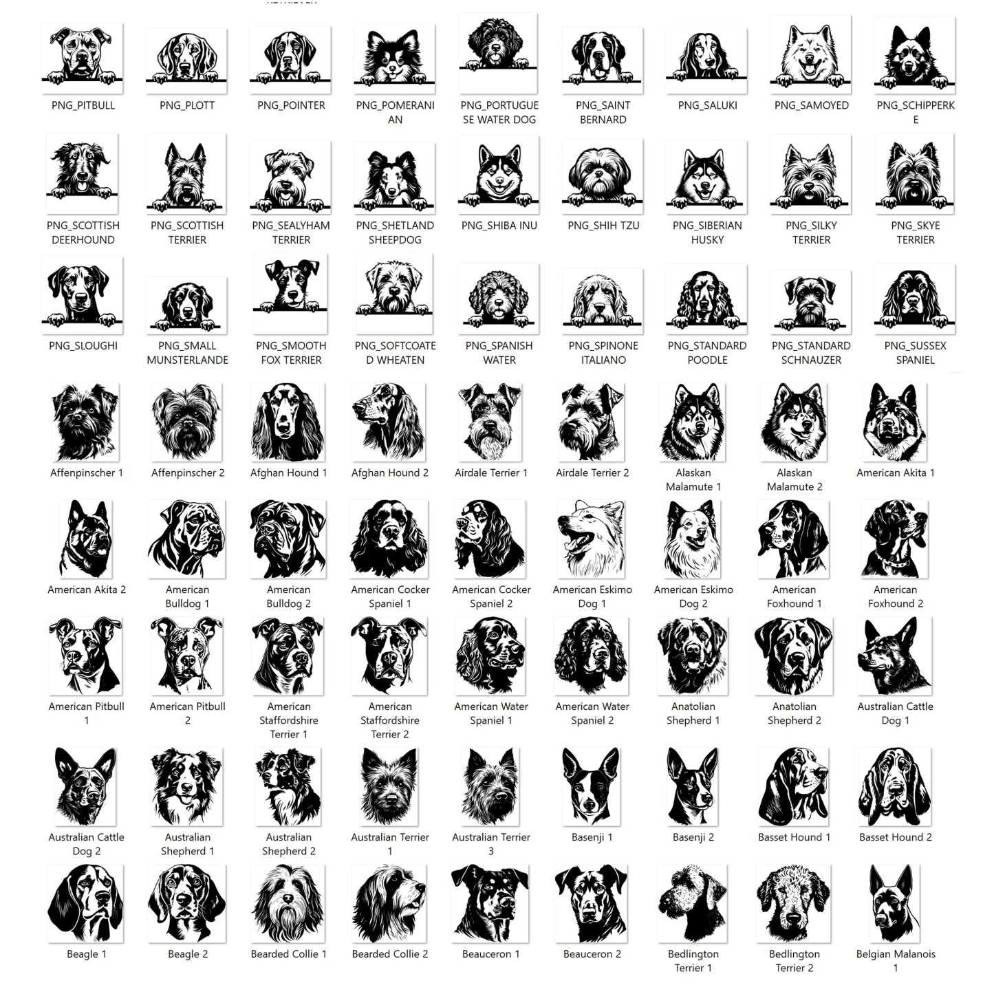 パーソナライズされたペットの頭の彫刻が施された木製ペンダント-welikecustom-MJ