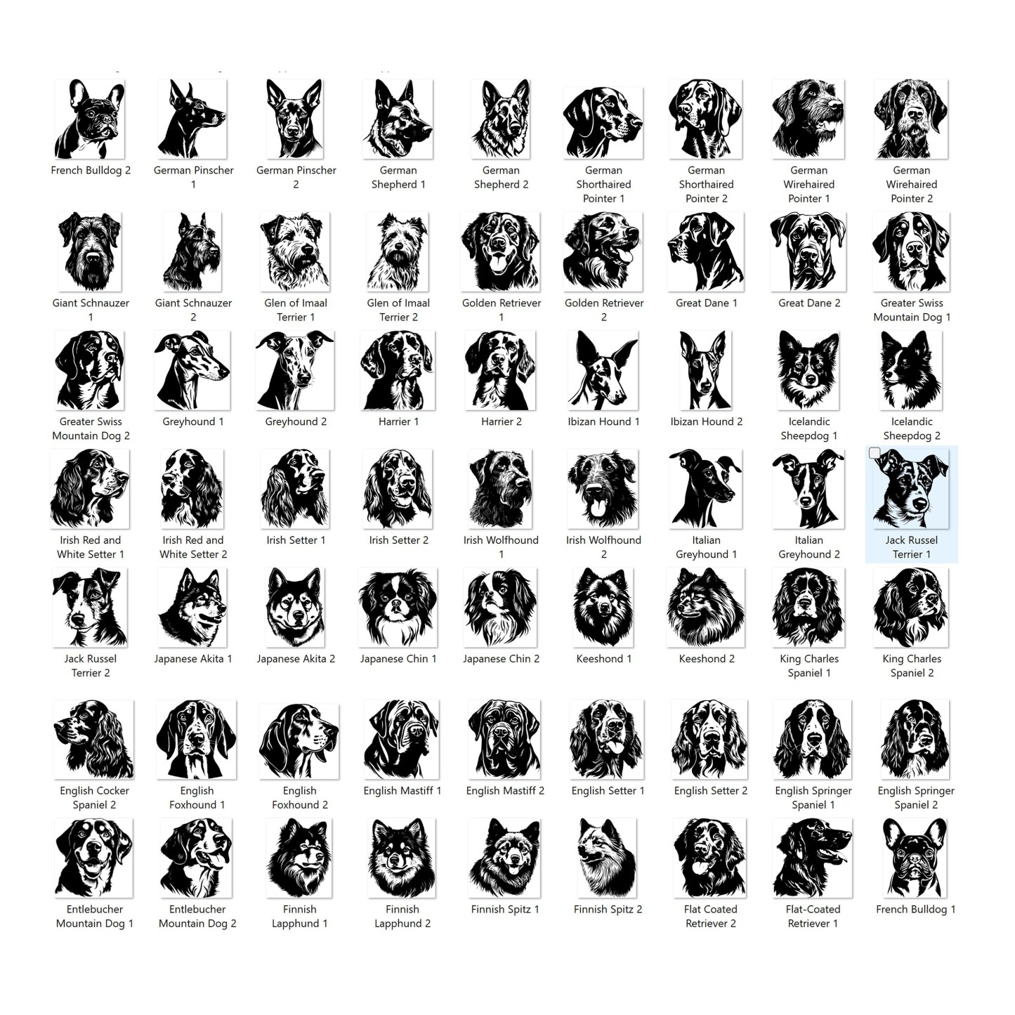 パーソナライズされたペットの頭の彫刻が施された木製ペンダント-welikecustom-MJ