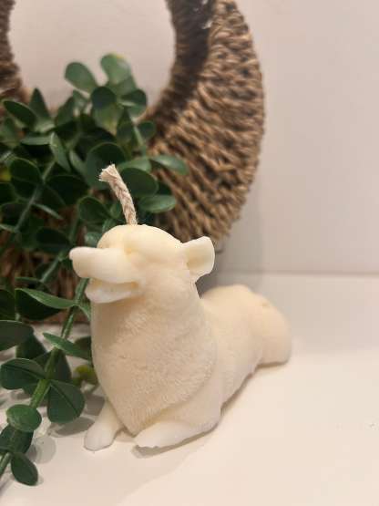 カスタムペットの形をしたパーソナライズされたクリスマスの香りのキャンドル-welikecustom-MJ