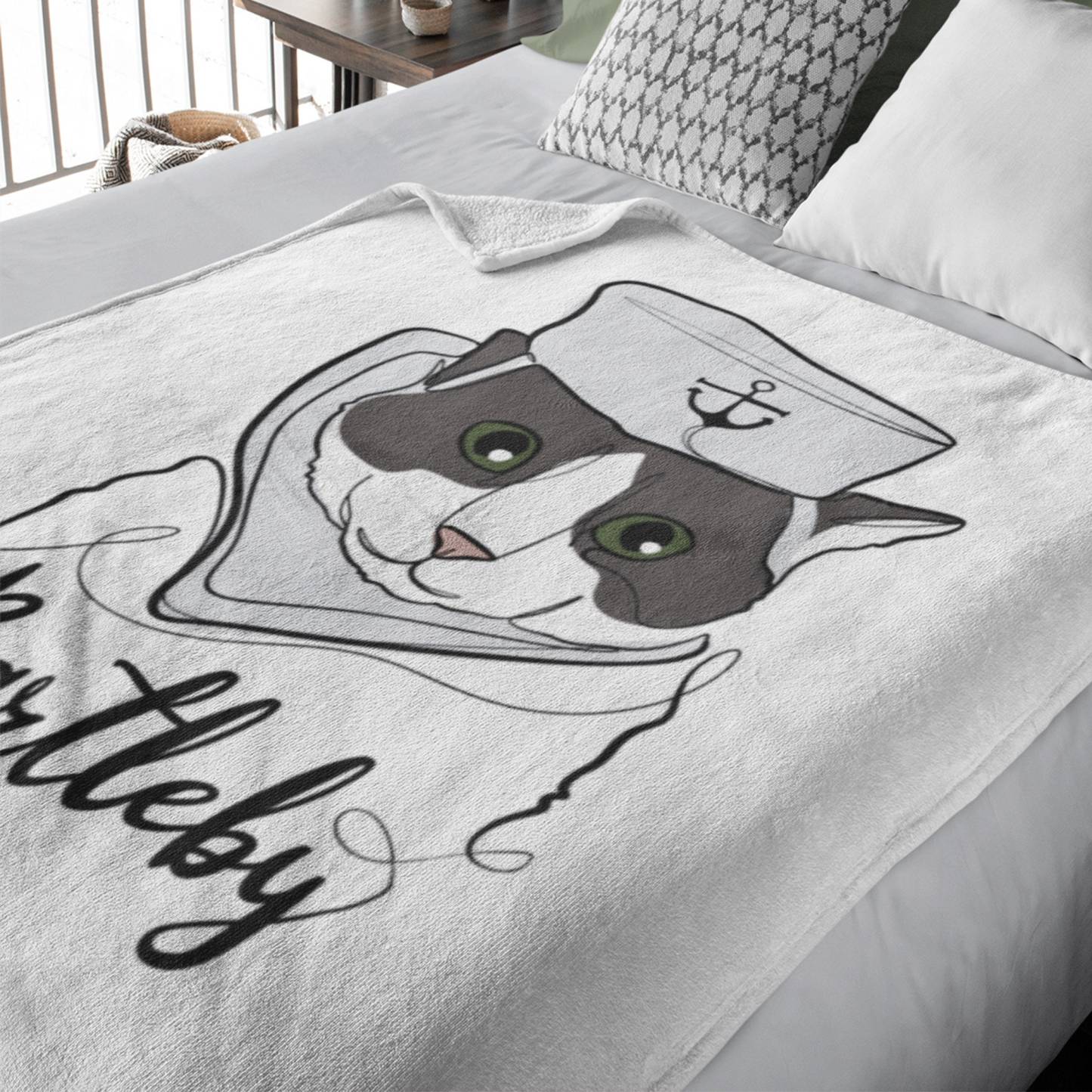 カスタム ペットの写真の抽象的なスタイルのブランケット-welikecustom-MJ