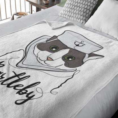 カスタム ペットの写真の抽象的なスタイルのブランケット-welikecustom-MJ