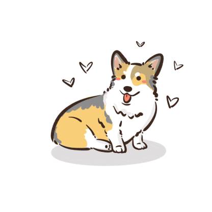 （フレームレス）Q版イラスト風 愛犬・愛猫キャンバスアート｜写真から作る世界にひとつのペット絵画-welikecustom-MJ