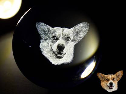 カスタムペット写真用のクリスタルボールナイトライト-welikecustom-MJ