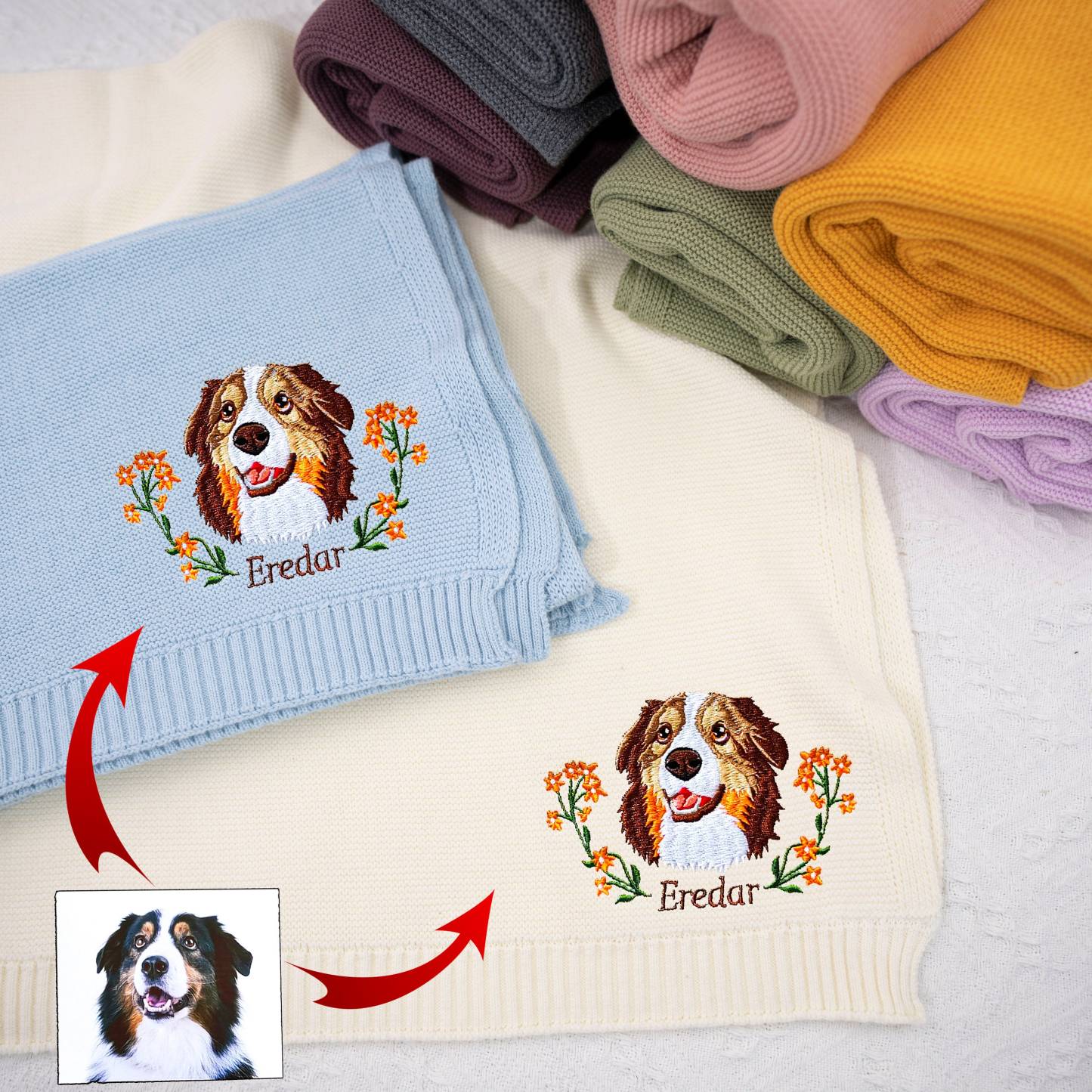 FLANNEL FLEECE BLANKET / フランネル フリースブランケット