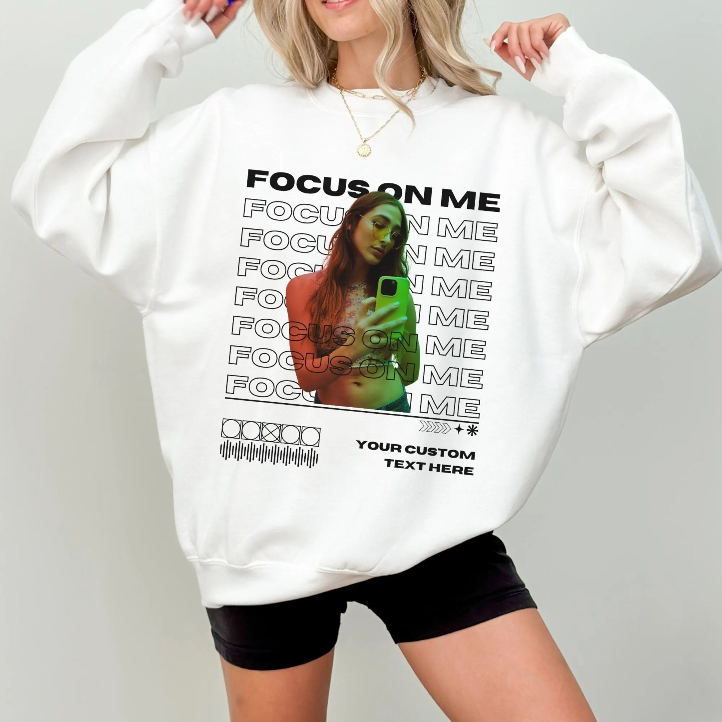 「ONLY YOU」カスタムシングルピクチャーヴィンテージ半袖-welikecustom-MJ