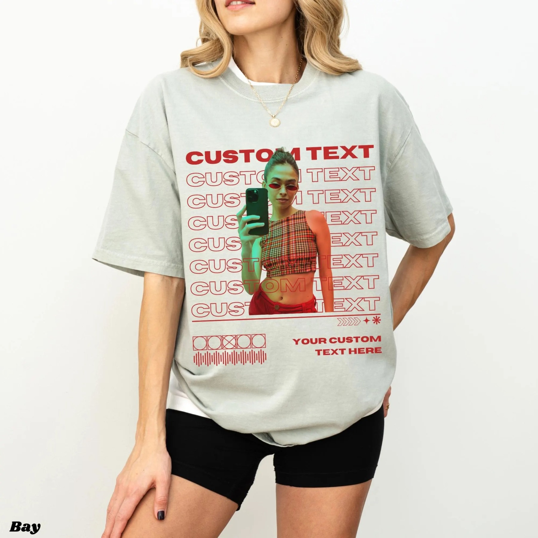 「ONLY YOU」カスタムシングルピクチャーヴィンテージ半袖-welikecustom-MJ