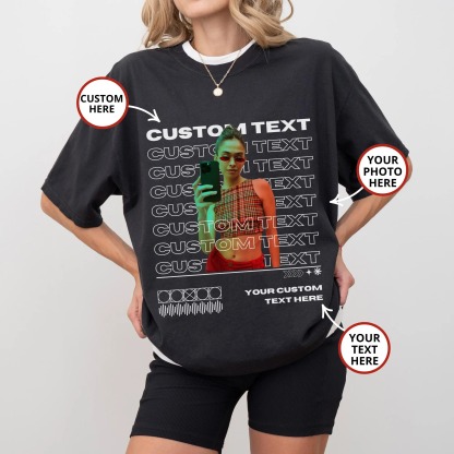 「ONLY YOU」カスタムシングルピクチャーヴィンテージ半袖-welikecustom-MJ