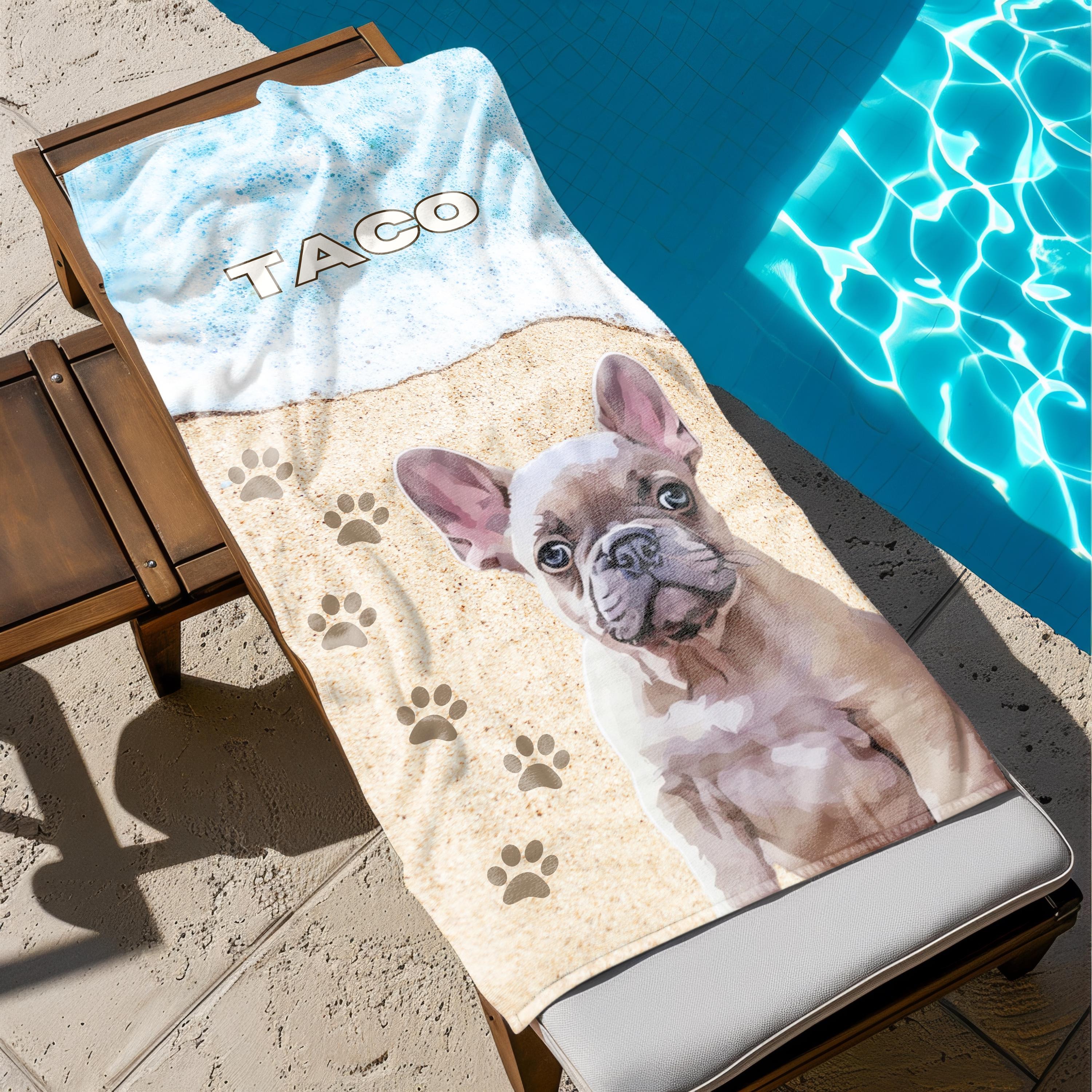 「ビーチウォーク」フォトカスタム ビーチタオル-welikecustom-MJ