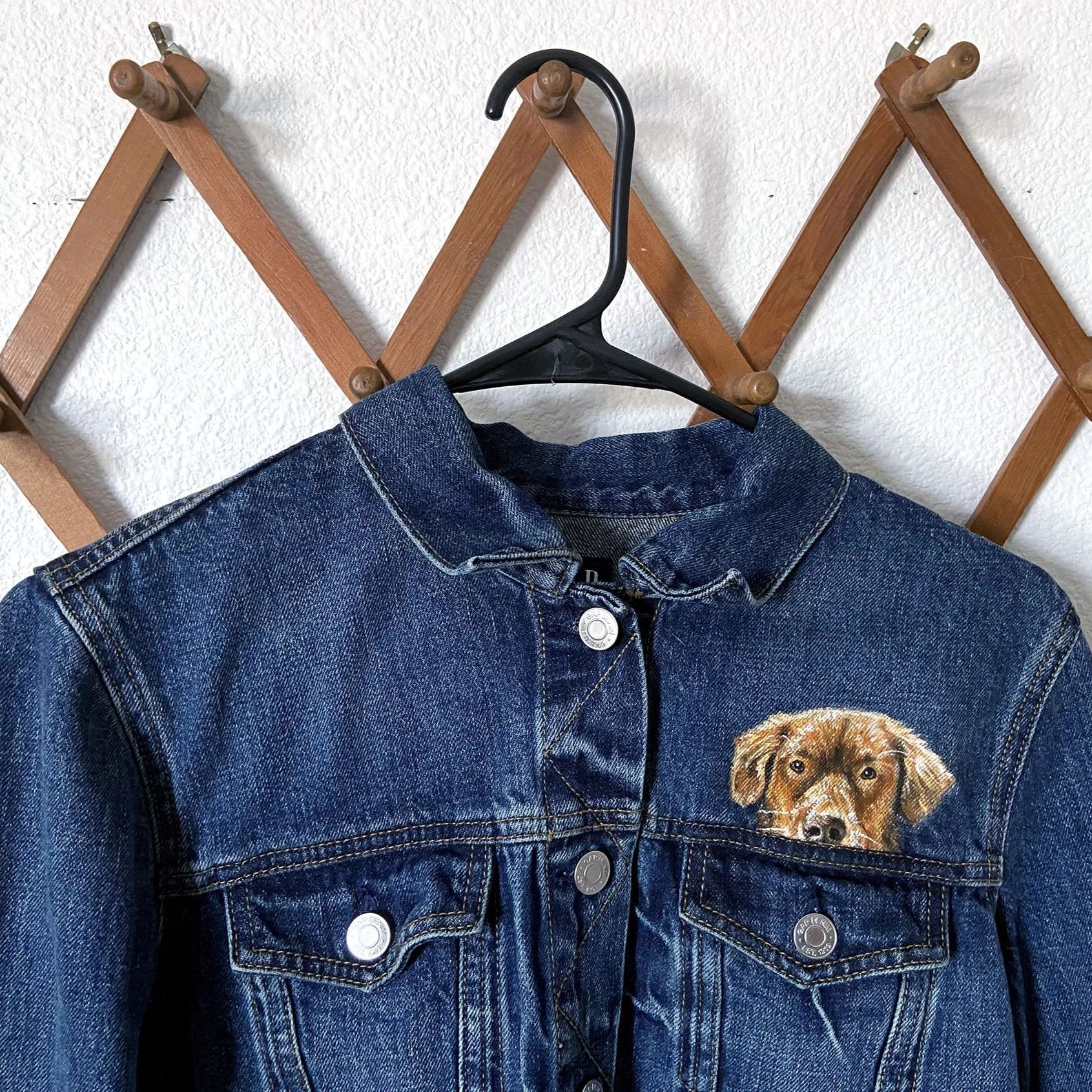 ペットフォトカスタムポケットデニムジャケット-welikecustom-MJ