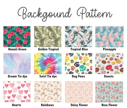 「水彩ハワイ」フォトカスタム ビーチタオル-welikecustom-MJ