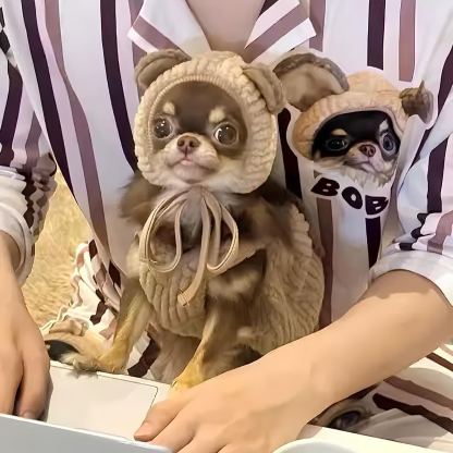 「9」ペット写真カスタム ホームパジャマ