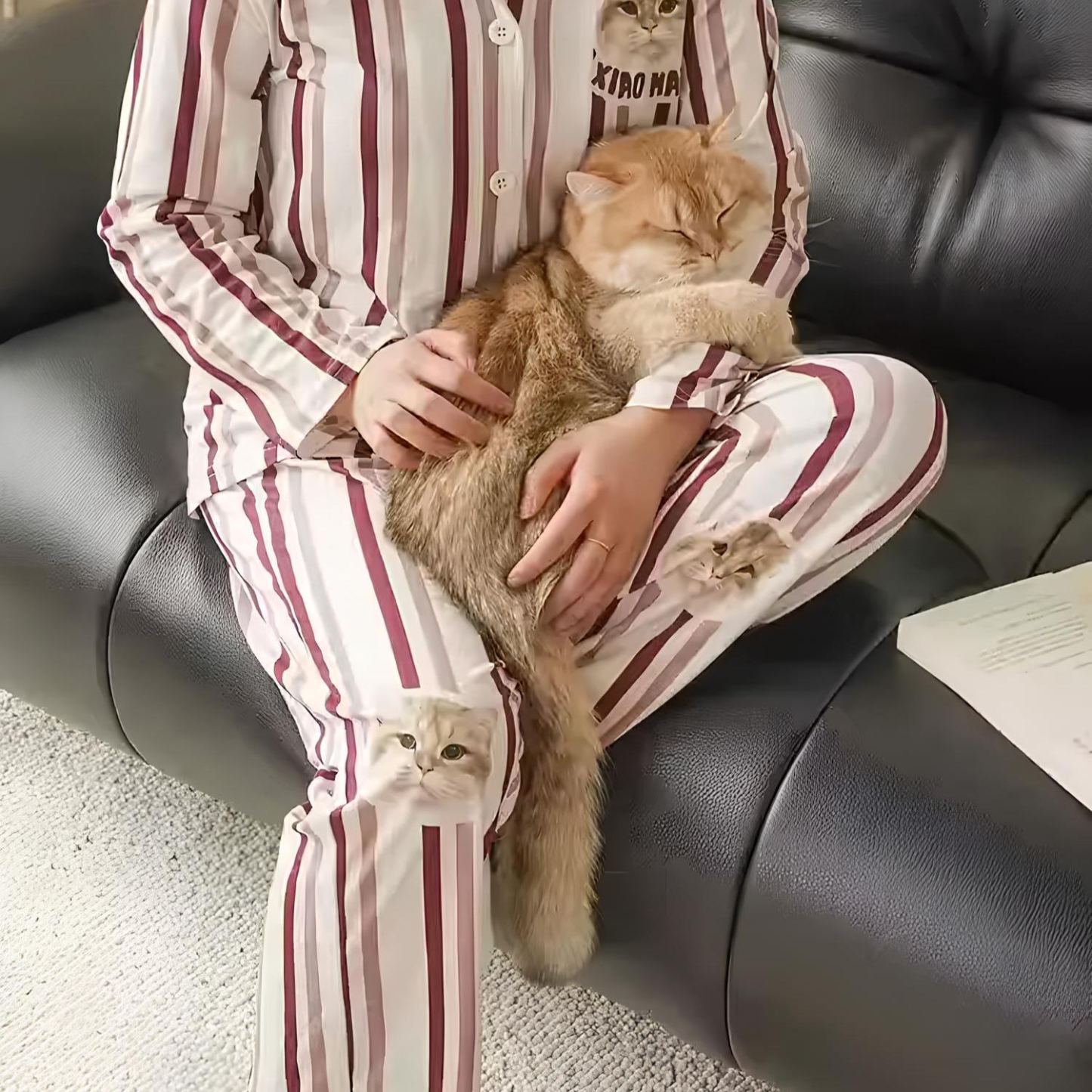 「9」ペット写真カスタム ホームパジャマ