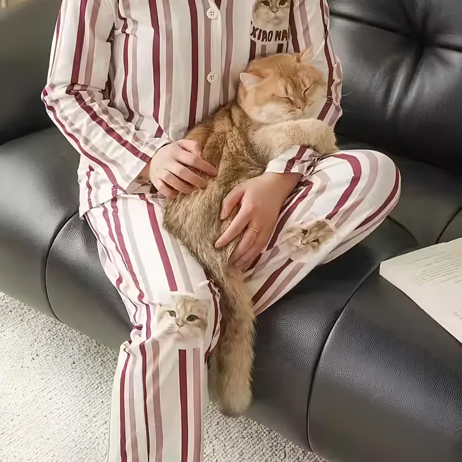 「9」ペット写真カスタム ホームパジャマ