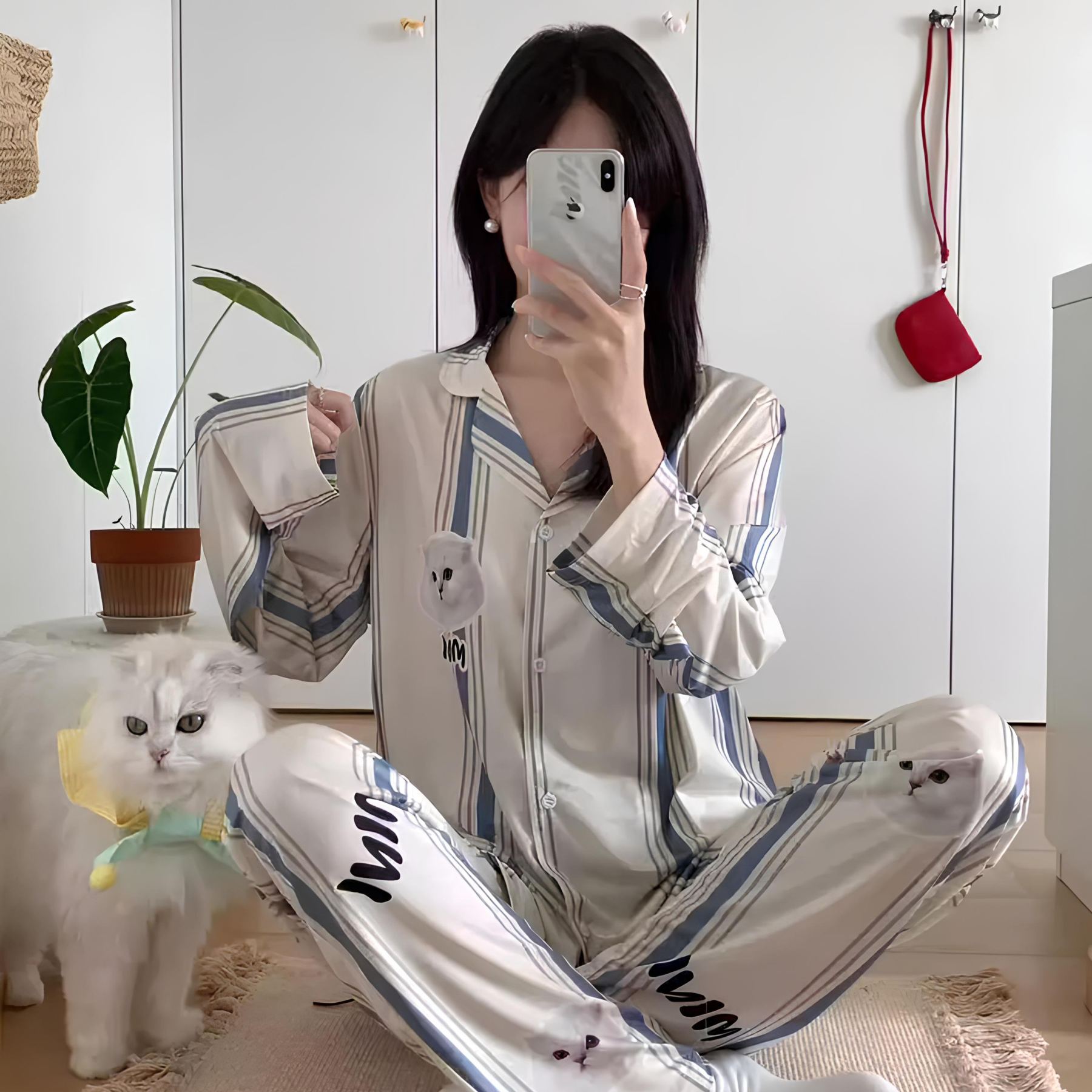 「19」ペット写真カスタム ホームパジャマ