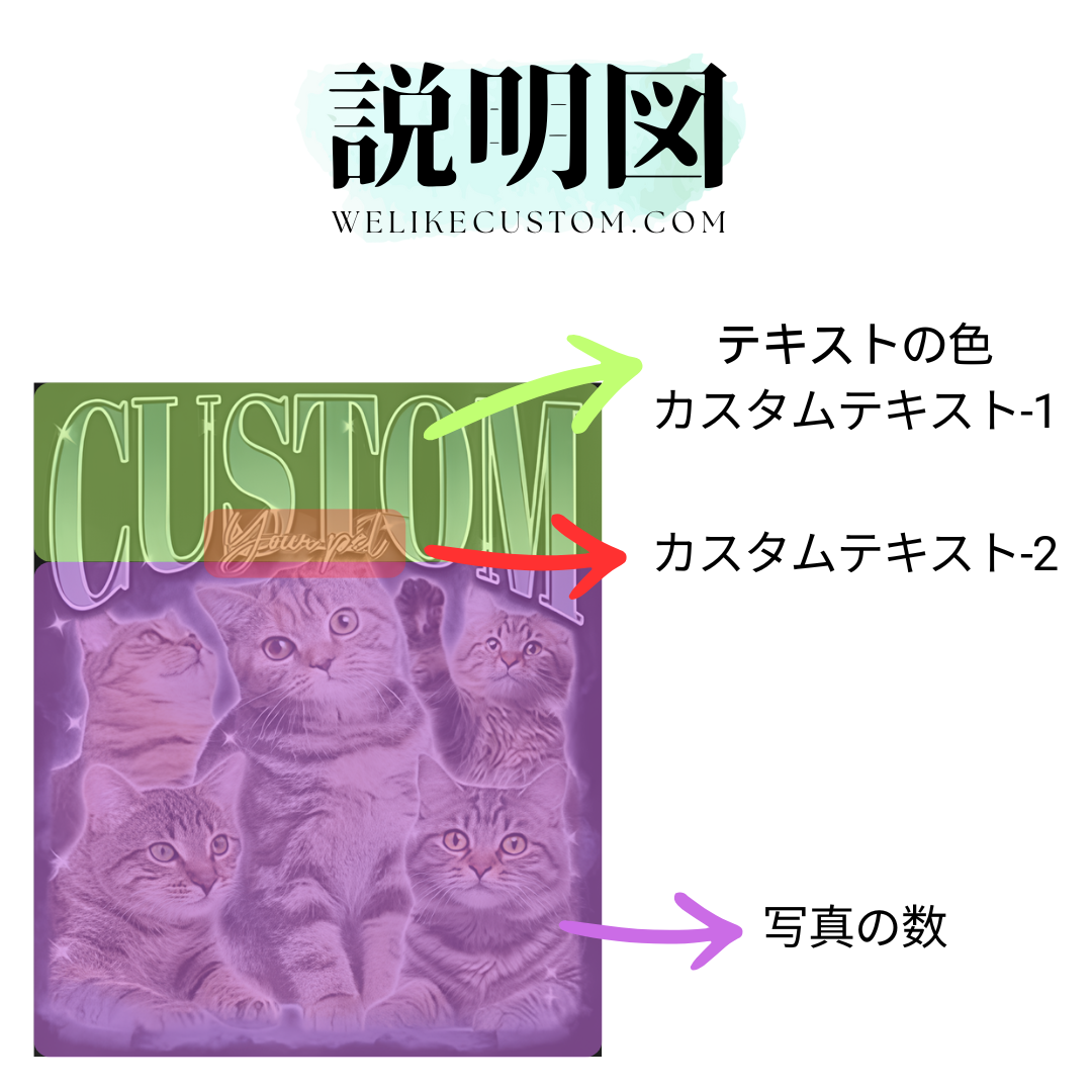  🔥ペット愛好家レトロペットサンダーシリーズ カスタマイズ半袖-welikecustom-MJ