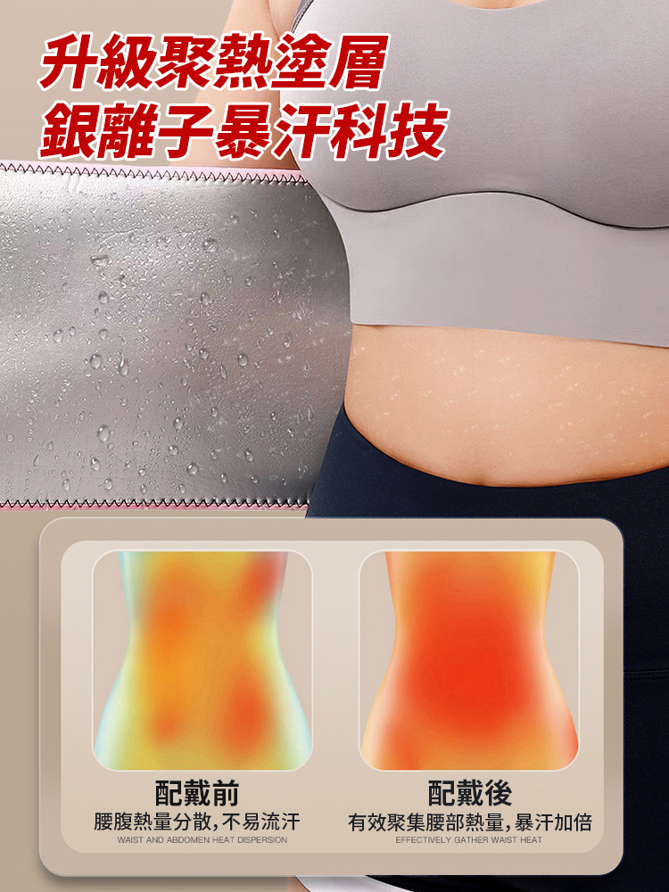 【十天瘦5斤】護腰暴汗塑身帶