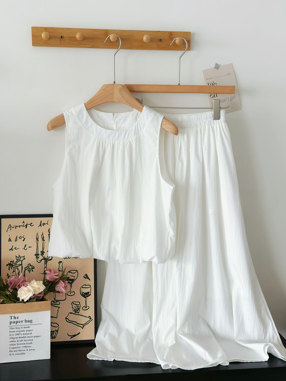 Amara Top + Skirt Set 温柔清新上衣+半身裙两件套*4 Colours
