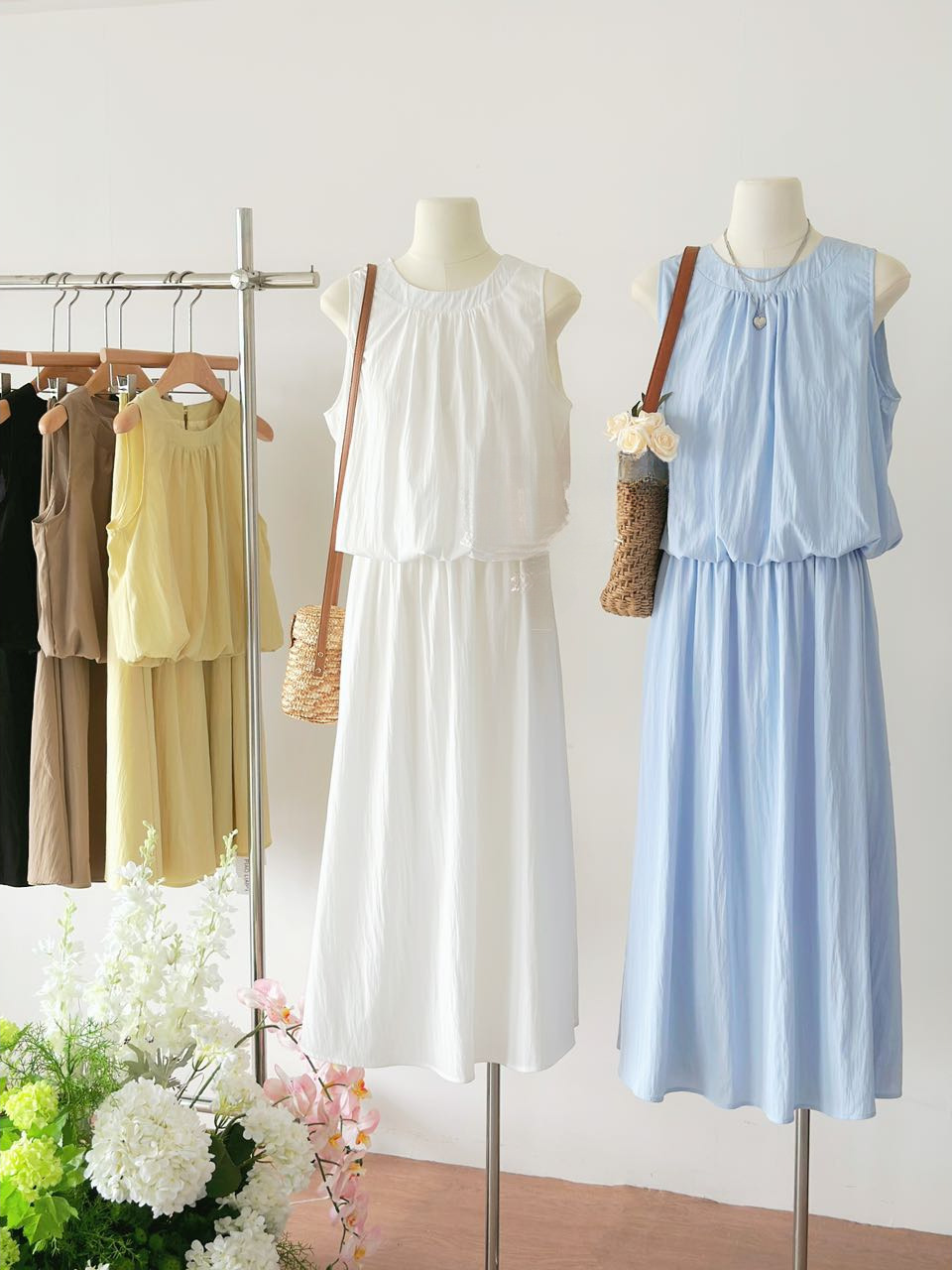 Amara Top + Skirt Set 温柔清新上衣+半身裙两件套*4 Colours