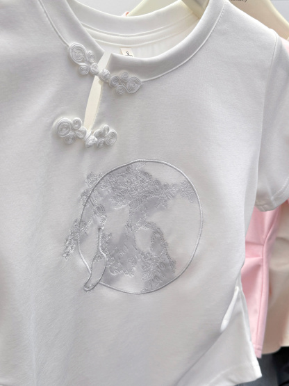 Fit Jacquard Crop Top 提花收腰T恤*3 Colors