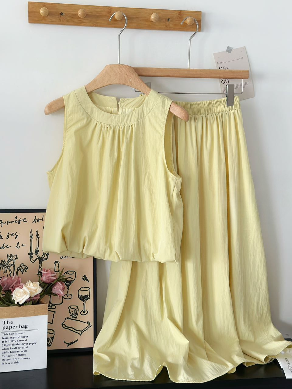 Amara Top + Skirt Set 温柔清新上衣+半身裙两件套*4 Colours