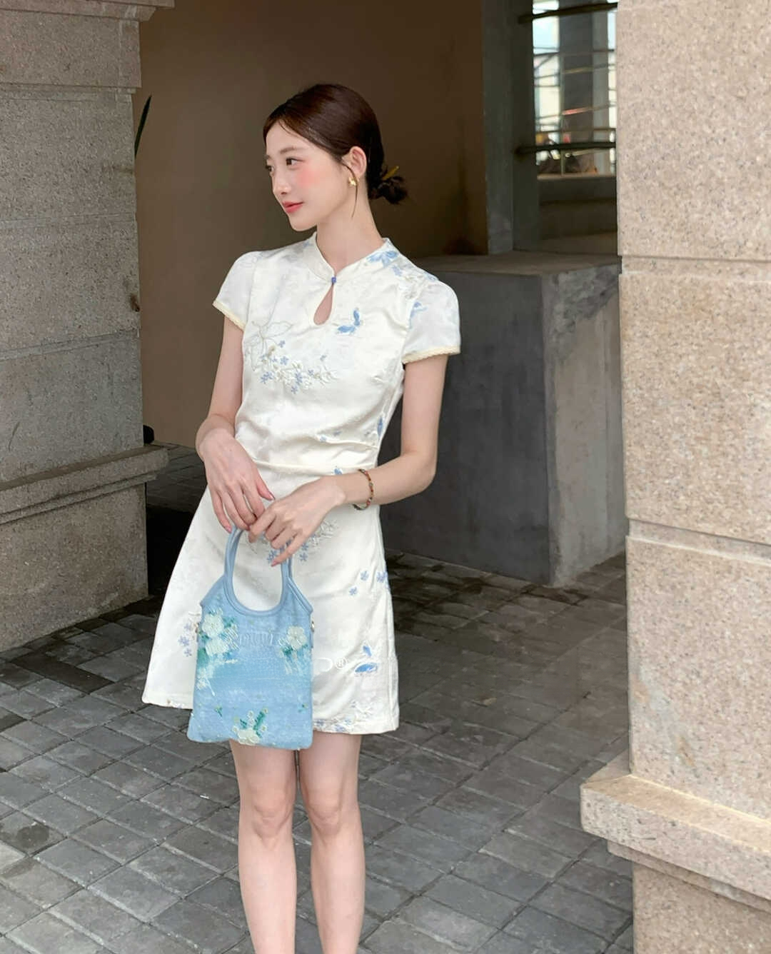 Elowen Embroidered Cheongsam气质温婉刺绣旗袍*2 Colors