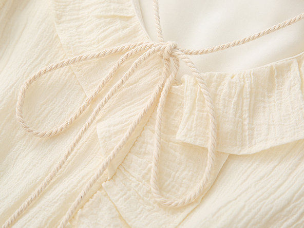 Retro Mori Style Petite Two-Piece Set 度假风连衣裙