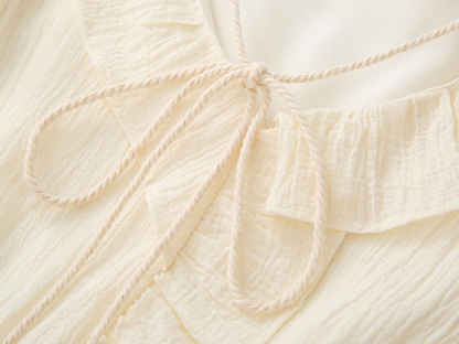 Retro Mori Style Petite Two-Piece Set 度假风连衣裙