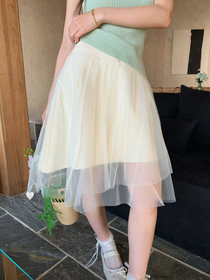 Lunessa Dreamy Tulle Skirt 好仙~美翻啦◆浪漫氛围网纱半身裙*2 Colors