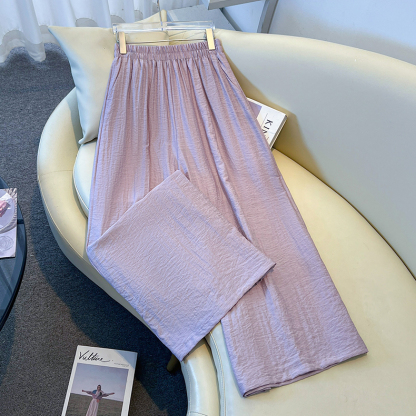 Straight-Leg Pants 中式阔腿直筒长裤 #0201 * 6 Colors
