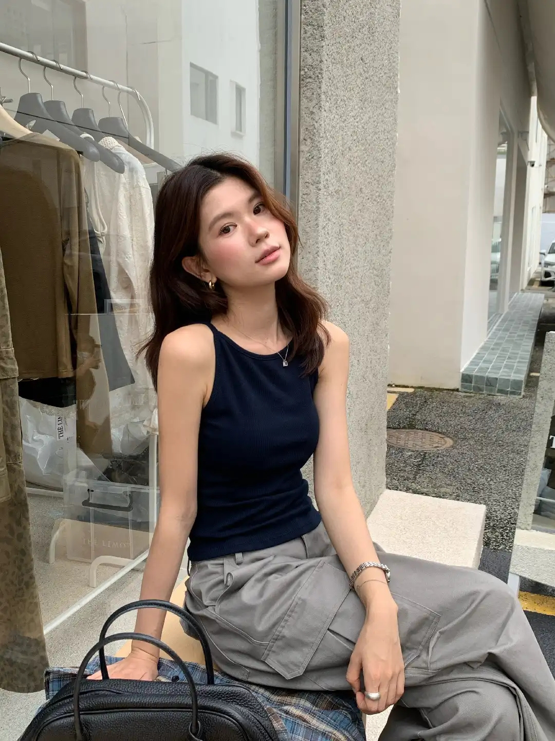 RINA Strapless Built-In Bra Top 一字领弹力带胸罩背心*5 Colors