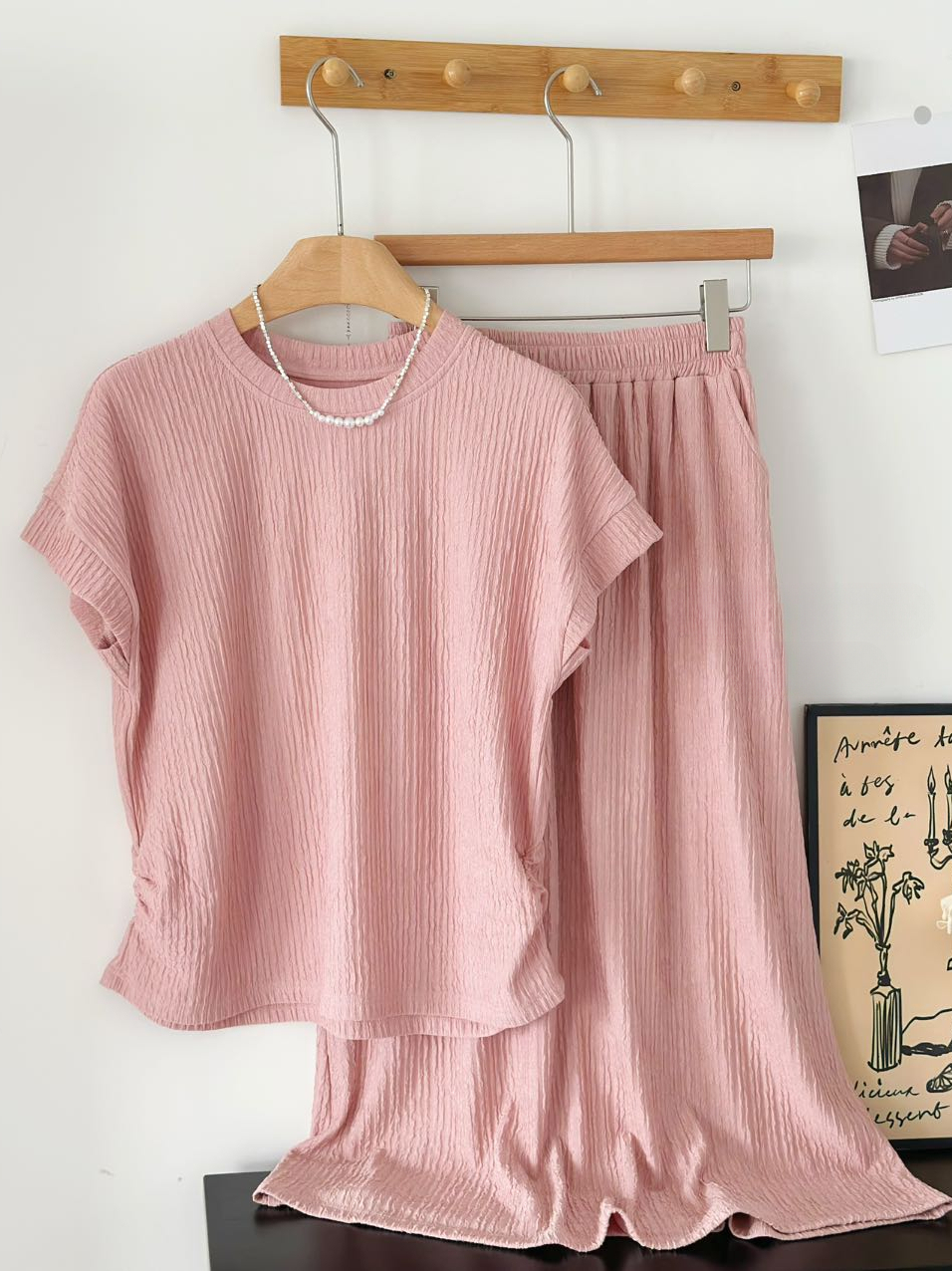EVERYDAY Casual Tee & Skirt Set 休闲百搭T恤+半身裙套装*5 Colors
