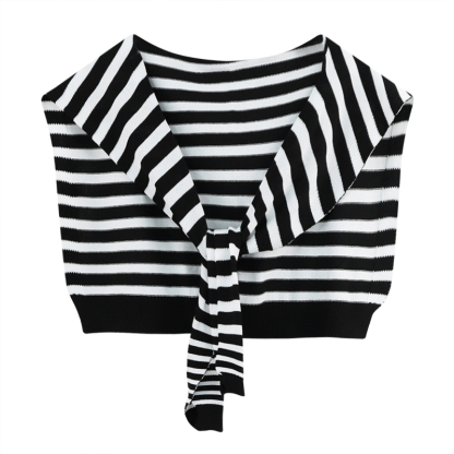 Stripe Shoulder Wrap Shawl 条纹小披肩*5 Colors