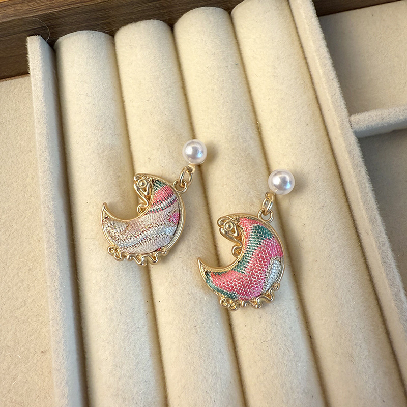 Song Brocade Statement Earrings 宋锦造型耳环* 9 Design