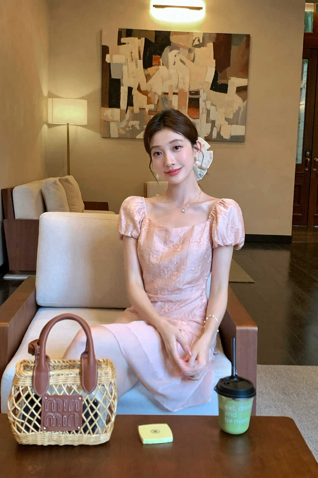 Exquisite Thousand Gold One-Piece Dress