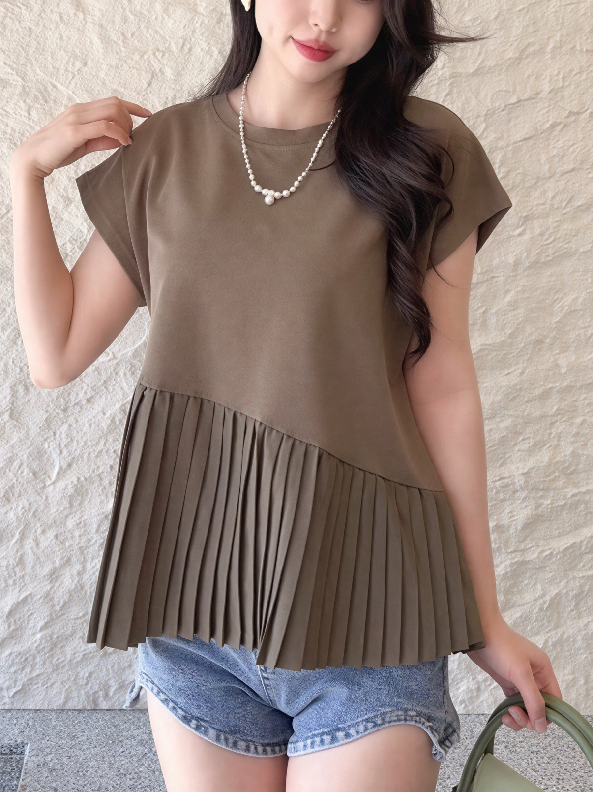 Pleated top