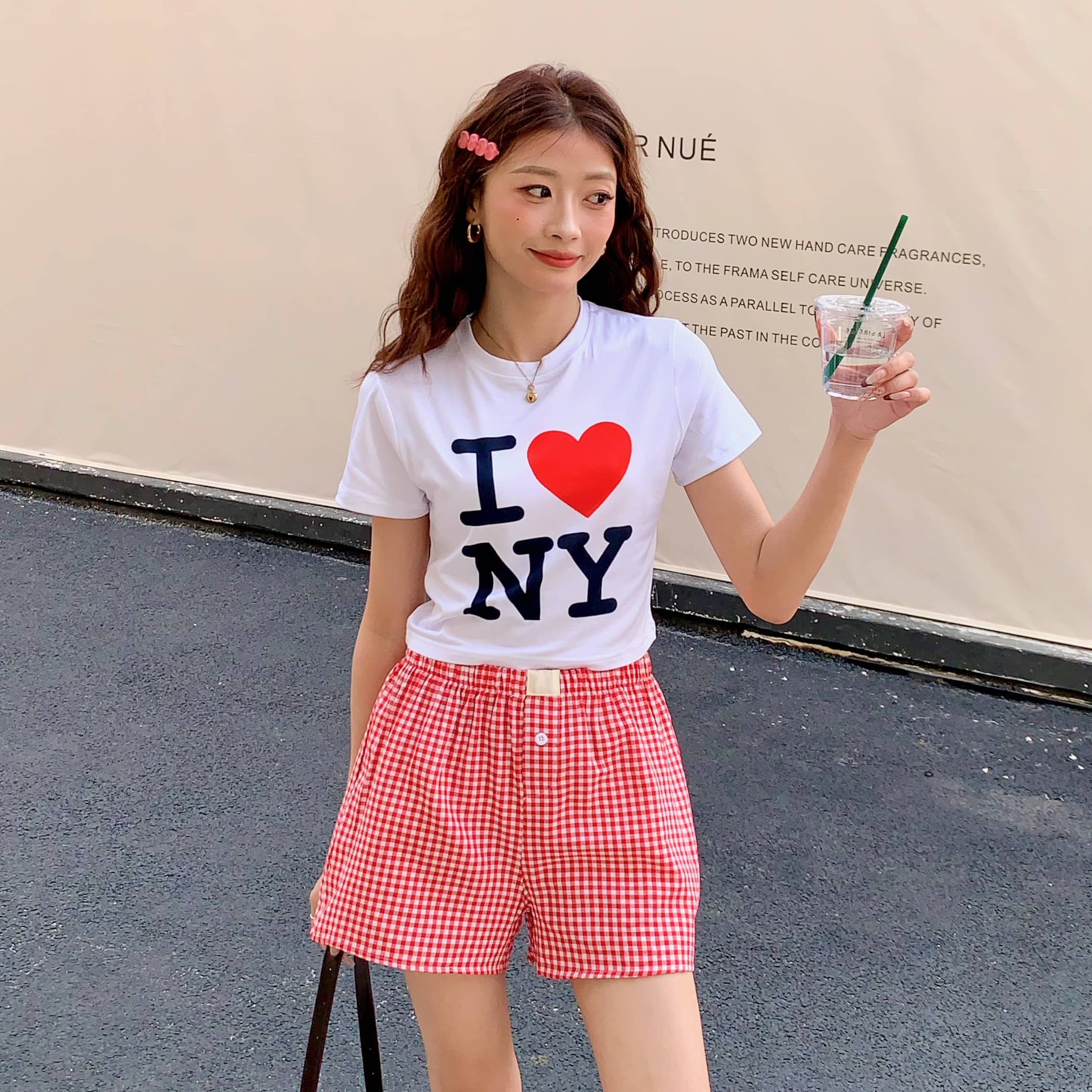 Retro Check Casual Shorts 慵懒风复古格子休闲短裤*2 Colors