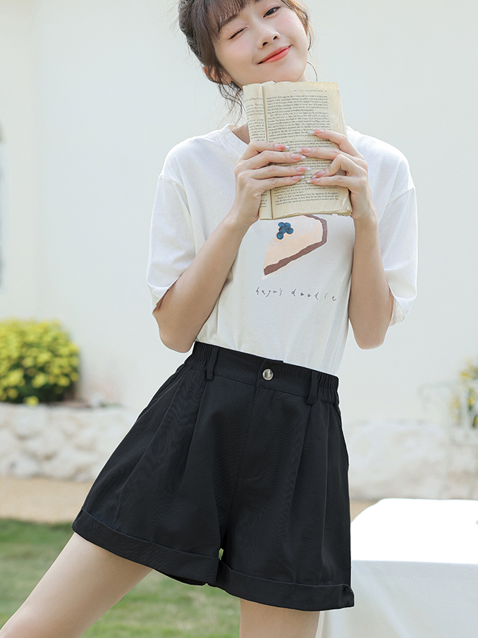 Sweet Candy Shorts 糖果色直筒短裤*4Colors