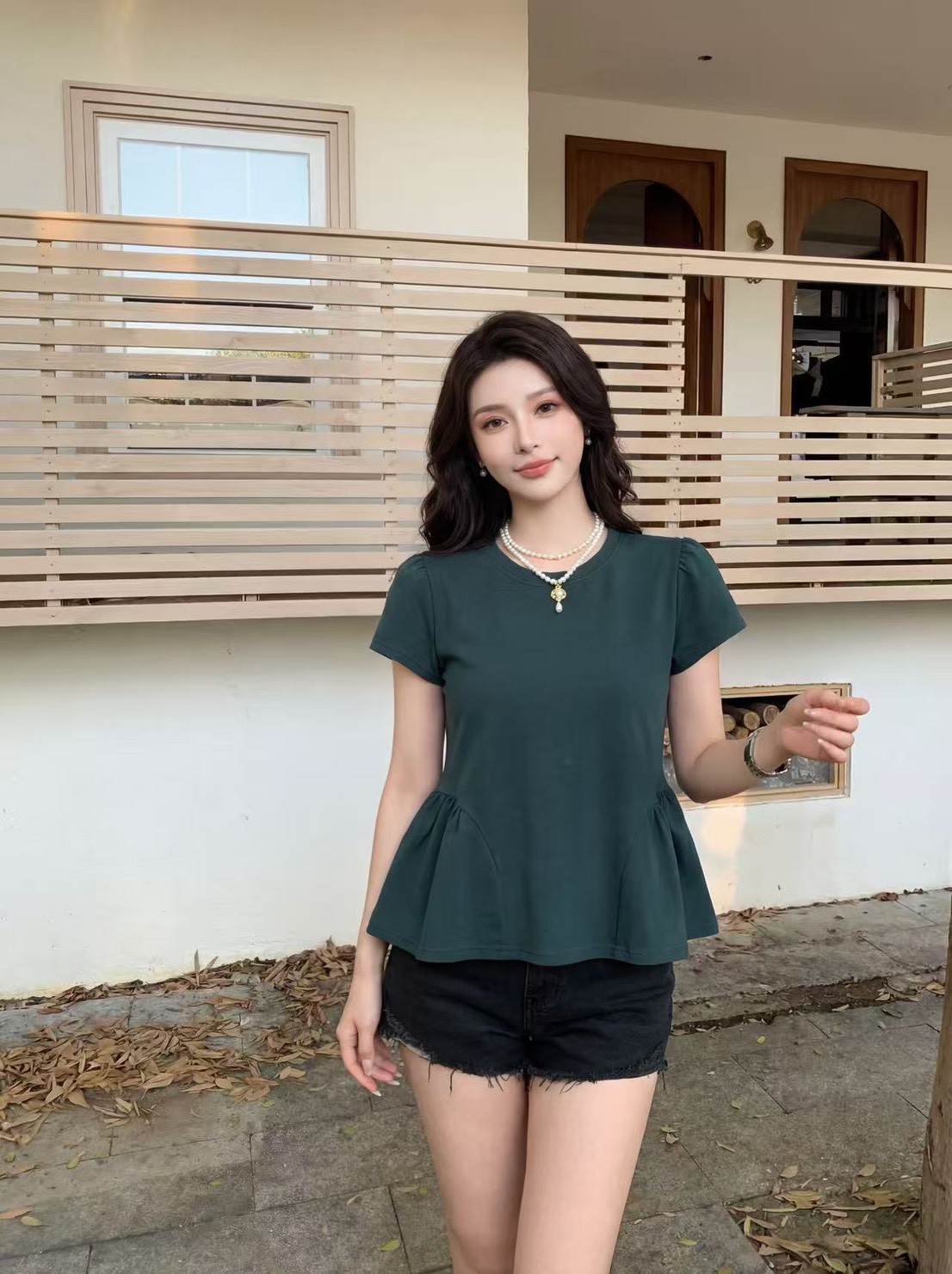 Solid Waist Fit Top 纯色收腰上衣*5 Colors