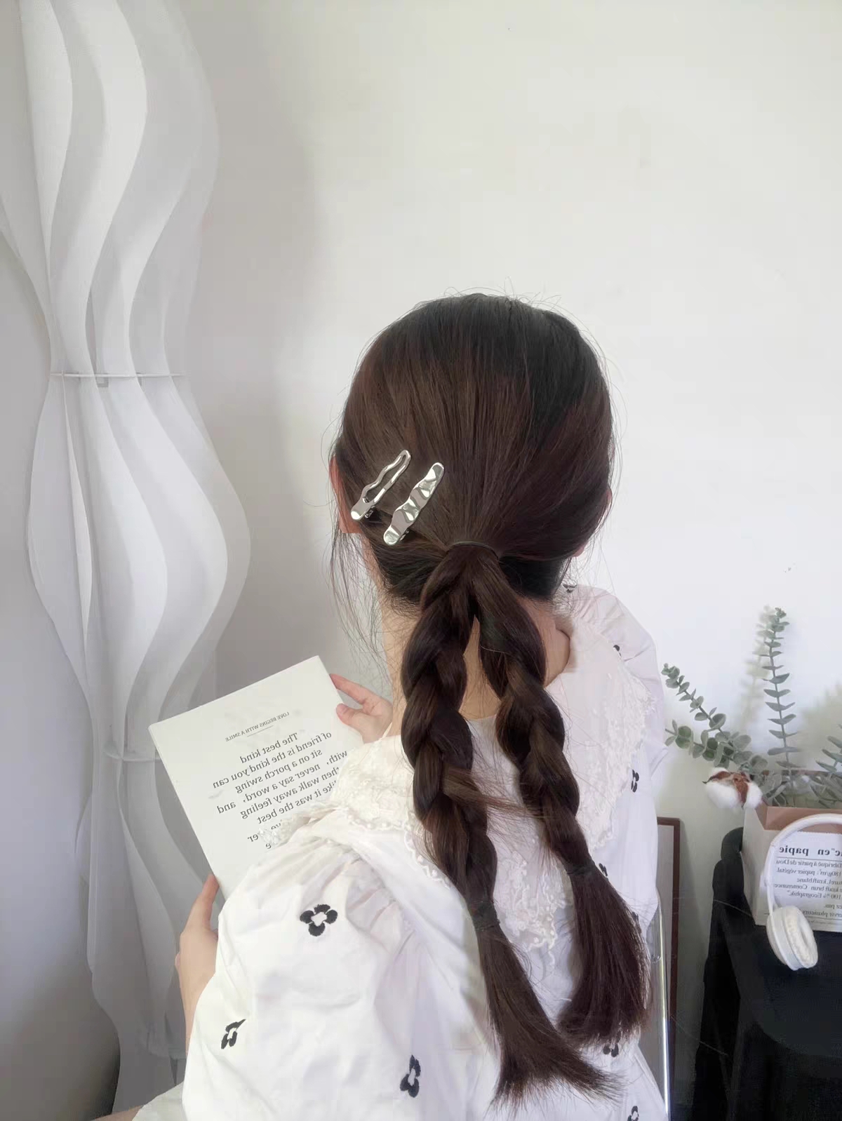 Minimal Metal Hair Clip 银色金属发夹*6 Design