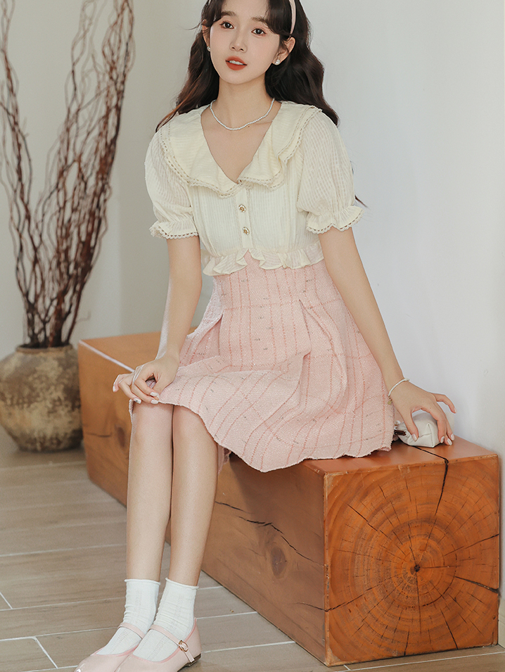 First Love Sweet Cream Dress 初恋奶甜连身裙