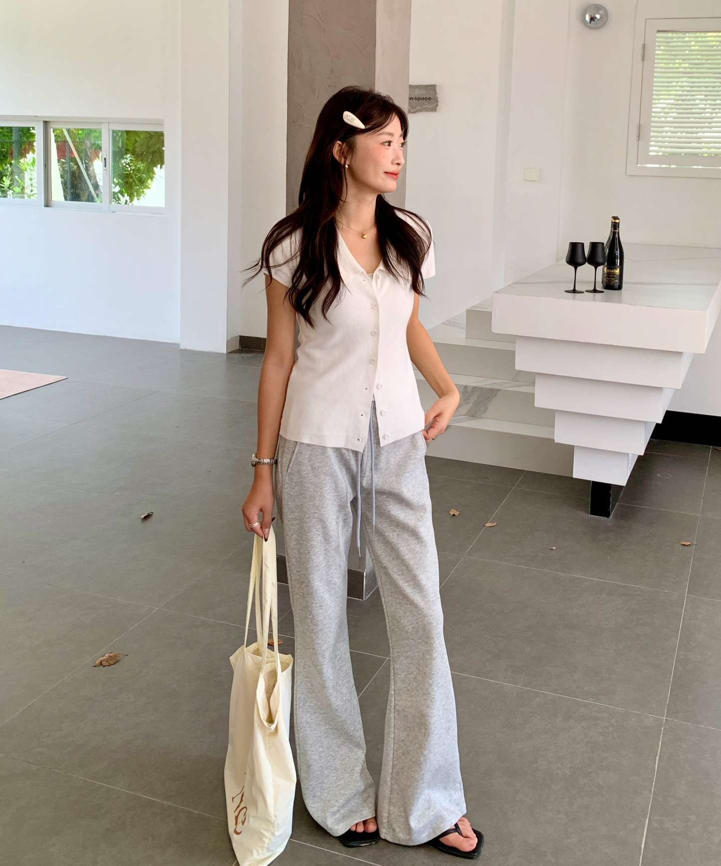 Classic Collared Button-Up Knit 翻领针织开衫*3 Colors