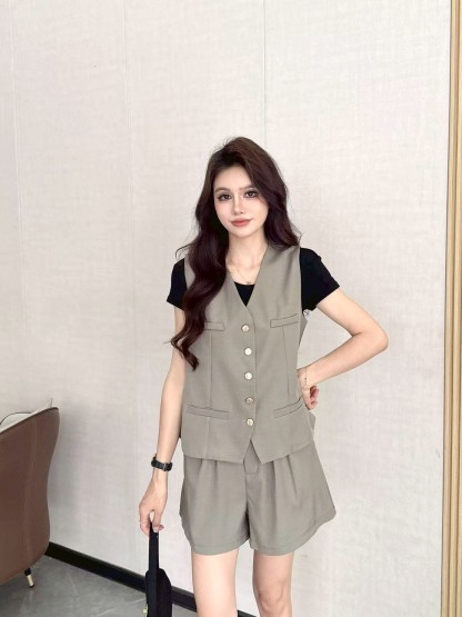 CHIC Blazer Shorts Set 英伦风西装短裤套装*4 Colors