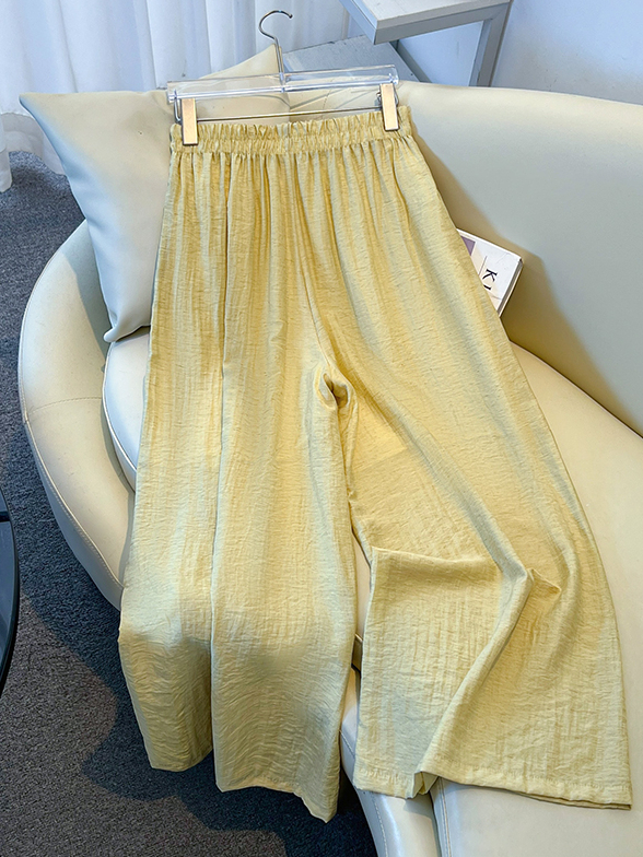 Straight-Leg Pants 中式阔腿直筒长裤 #0201 * 6 Colors