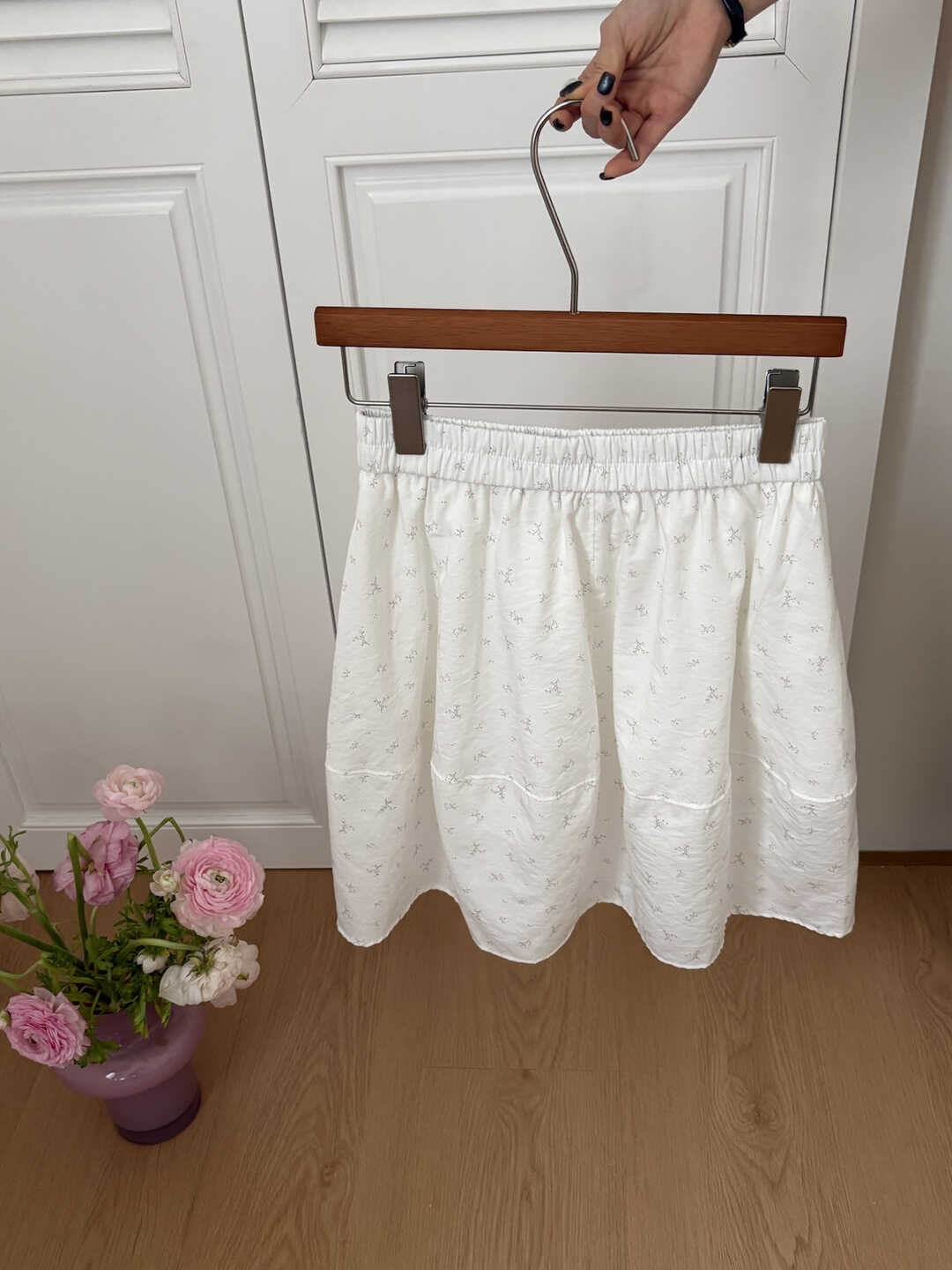 Floral A-Line Mini Skirt 韩系碎花气质A字短裙*3 Colors