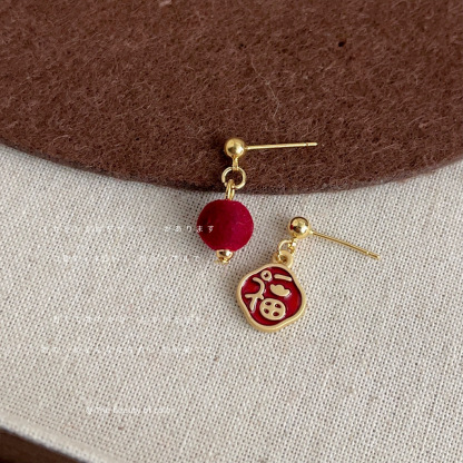 Festive Bloom Earrings 过年款耳环