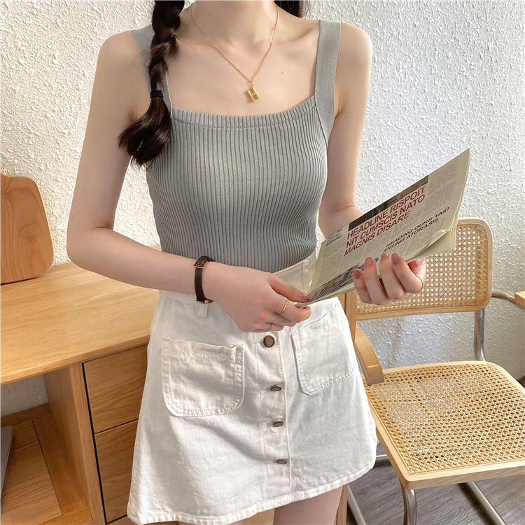 Strap Tank Top 遮副乳吊带背心*8Colors