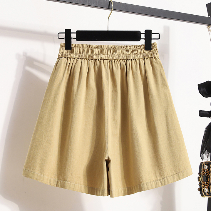 Casual Wide-Leg Shorts 百搭休闲阔腿短裤*4Colors~ 腰围是松紧带