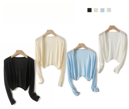 Soft Knitted Cardigan 搭配小帮手~针织外搭小坎肩*4色